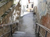 Male stube  12.06.2020., Zagreb -  Prvog radnog dana nakon objave vijesti o Malim stubama koje su jos zatrpane rusevinama, grad je reagirao i sruseno kamenje je odvezeno. Stube jos nisu otvorene, ali prvi korak je napravljen. Photo: Patrik Macek/PIXSELL